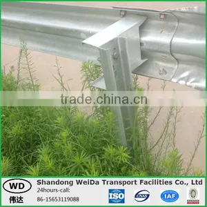 Steel Highway Guardrail Post Support thumbnail-1