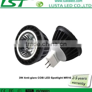 3W GU10 COB LED Spotlight,Multifaceted Lens COB LED Spotlight,Anti-glare Design, Uniform Lighting Effect,Dimmable GU10 LED Spotl thumbnail-1