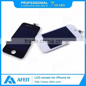Original LCD Screen Assembly With All Parts for IPhone 4S BRAND NEW LCD With Digitizer in Top Quality Black thumbnail-2