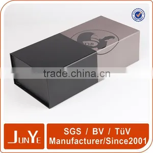 Book-form Style Good Quality Single Wine Glass Box Like Whiskey Wine Bottle Gift Box thumbnail-1