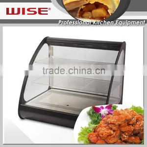 WISE Kitchen Electric Black Mirror Steel Hot Food Display Case From Manufacturer thumbnail-6