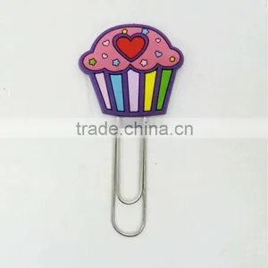 Beautiful and Special Non-phthalates and Lead Free Soft Pvc Paper Clip thumbnail-2