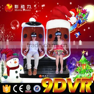 New Arrival High Quality Amusement Park 9d Egg Vr Cinema Single Seat 9d Cinema . thumbnail-1
