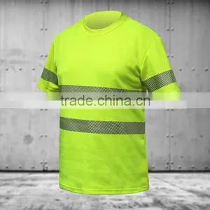 EN20471 High Visibility Reflective Safety T- Shirt thumbnail-3