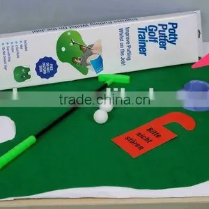 Potty Putter Golf Trainer, Toilet Golf thumbnail-1