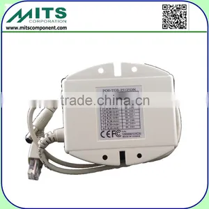 25W/12V, 2.1/5.5mm Gigabit PoE Splitter thumbnail-1