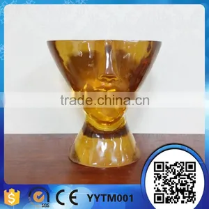 Customized High Quality Clear Transparent Lucid Resin Decorative Stool thumbnail-1