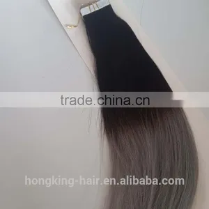 Ombre Remy Tape Hair Extension Virgin Indian Hair Tape Hair Extension thumbnail-1