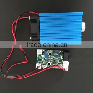 Focusable 1.4W 462nm Blue Laser Diode Module for Engraving Dot/Line/Cross thumbnail-4