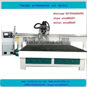 TJ2040 (2*4m)linear ATC 6 Tools Woodworking Cnc Router thumbnail-1