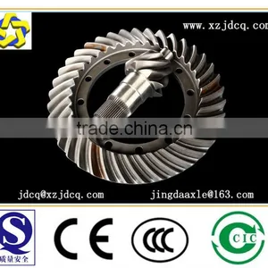 Hot Sale Steel Material Steering Spiral Bevel Gear for XCMG DA1170 SDLG XGMA LIUGONG Construction Parts thumbnail-1