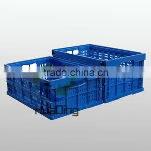 Plastic Collapsible Colorful Storage Tool Box/plastic Basket/multipurpose Plastic Box HDFG-604015C and CL thumbnail-1
