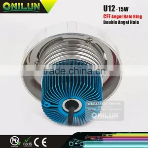 Factory Direct Wholesale Item U12 12-80V 15W LED Projector Lamp With Devil Eye Quality Choice thumbnail-2