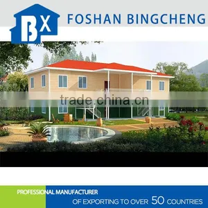 Strong Anti-knock Waterproof Colorful Prefab Villas thumbnail-2