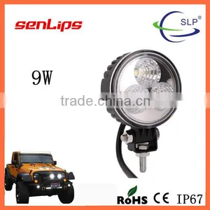 Factory Price 9W LED Work Light Voltage 12/24V Waterproof Ip67 Spot Flood Beam for Offroad Suv Atv thumbnail-1