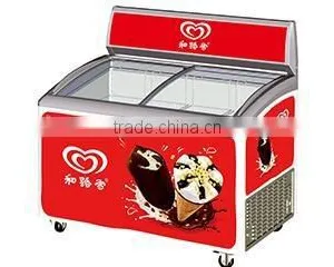 Ice Cream Freezer,glass Top Chest Freezer Display Freezer thumbnail-1