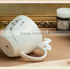 Ceramic New Year Mug in Horse Design Handle Mug thumbnail-2