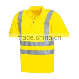 2 Tone Hi Vis Work POLO Shirt - Short Sleeve thumbnail-1