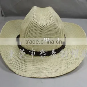 Foldable Golf Wide Brim Straw Hat thumbnail-5