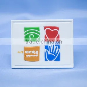 Factory Produced Rubber Label for Shoes thumbnail-2