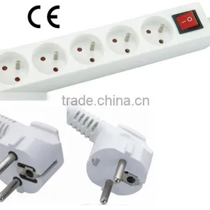 250V French Switch Socket 5 Outlets With CE Approved thumbnail-1