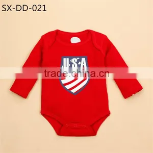 Hot Sale High Quality Newborn Christmas Baby Romper Blank thumbnail-1