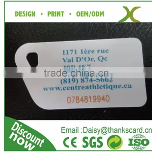 Free Design!!!Plastic RFID 15693 Keychain/ GYM Keychain Tag thumbnail-1
