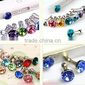 Lovely Mobile Phone 3.5MM Dust Plug / Phone Dust Cover Plug / Dust and Waterproof Mobile Phone thumbnail-5