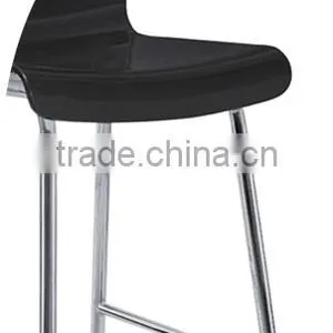 Hot Sale Modern Natural Ply-Wood Colorful Bar Stools With Simple Design thumbnail-5