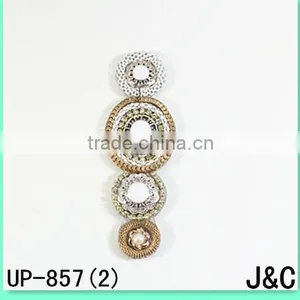 2017 the Newest Pink Beaded Sandals Uppers thumbnail-2