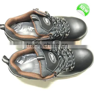 Men Gender and PU Outsole Material Black Safety Shoes thumbnail-1