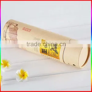 Noodle Kraft Paper Tubes Packaging With Stamping Logo thumbnail-2