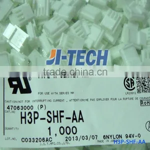 Electronic 2.5mm Pitch Wire to Board Connector NH Series JST Crimp Connector H3P-SHF-AA Housing 3 Pin Connector thumbnail-1