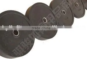 Color Rubber Barbells Plates thumbnail-1