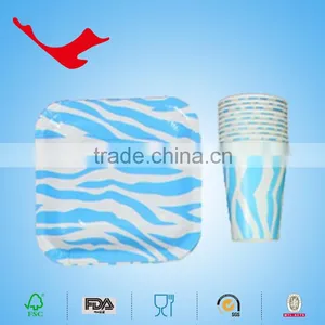 Disposable Food and Beverages Grade Paper Cup With Striped Style thumbnail-1