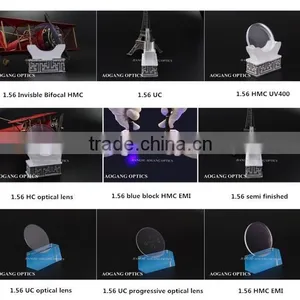 RX Lab 1.56 Round Top HMC EMI Circle Lenses thumbnail-3