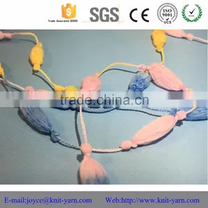 China Wholesale Polyester Colorful Lantern Yarn 2NM for Knitting thumbnail-3