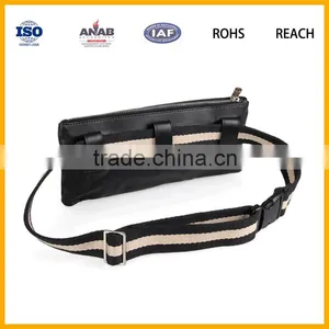 2016 Trendy Bicycle Sport Running Belt PU Waist Bag Leisure Bag for Men and Women thumbnail-4
