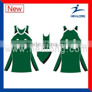 Latest Sublimation Netball Dresses Design thumbnail-1