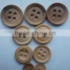 24L,32L,36L,40L High Quality Natural Wood Buttons Exported to Europe Country for Coat, Sweater thumbnail-1