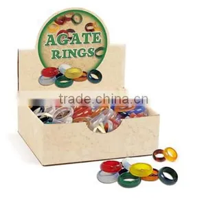 Agate Rings, 144pcs Assorted per Display thumbnail-1