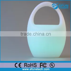 Plastic Color Changing Battery Rechargeable Led Color Changing Mood Lights With Bluetooth Speaker thumbnail-4