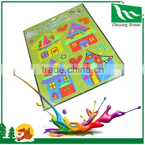 New Cute Design Room Decor 3d Temporary Tattoo For Kids Room thumbnail-1