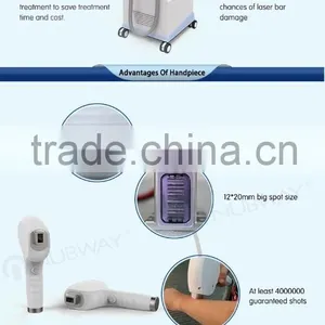810nm 2017 Nubway New Design Lamis Diode Laser Fda Approved Laser Abdomen Hair Removal Machine 808nm Diode Laser Hair Removal Machine With CE thumbnail-3
