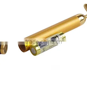 Beauty Bar 24K Golden Pulse Skin Care Gold Facial Roller Vibration Face Massager thumbnail-3