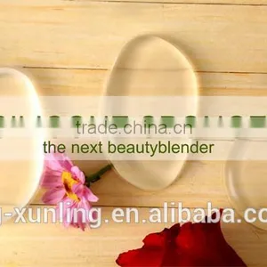 New Fashion Silicone Transparent Washable Foundation Powder Puff for BB Cream thumbnail-2