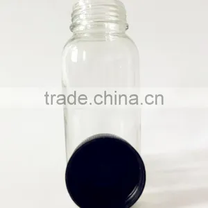 150ml Mini White Glass Packaging Empty Bottle With Twist Lid thumbnail-1