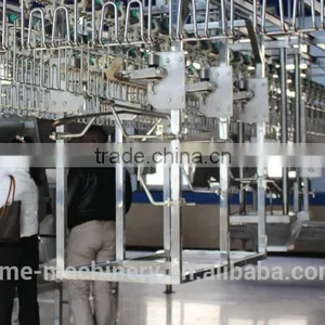 Live Chicken Slaughterhouse Poultry Carcass or Claws Automatic Unloading Device Abattoir Machinery of Poultry Slaughter Line thumbnail-2
