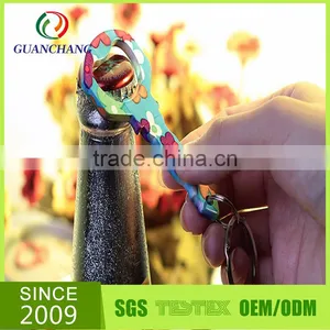 Wholesale Good Quality Cut Beer Custom Made Bottle Opener Key Chains thumbnail-1