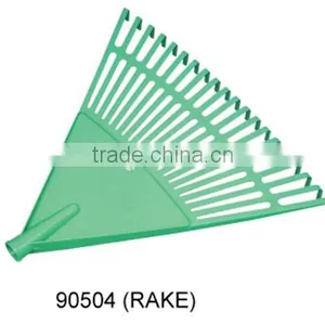 Garden Tools Mini Small 20 Tooth Plastic Rake 90504 thumbnail-1